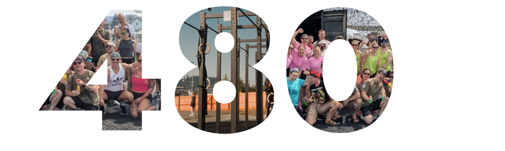Bis zu 480 Teilnehmer*innen besuchten die Crossfit-Trainings auf dem Terrain Sud.