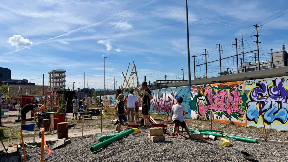 Impression von der Saisoneröffnung 2026 auf dem Terrain Sud in Aarau